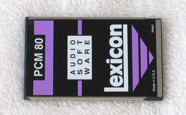 LEXICON PCM80 Digital Reverb Multi-Effects Unit with Dual Effects Card & Pitch Shift Card PCM 80