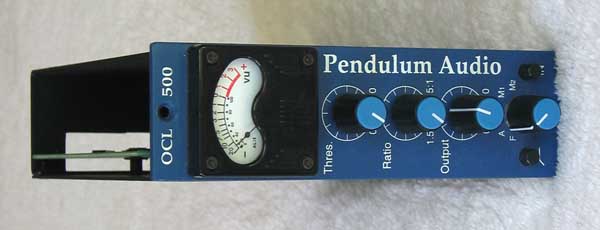 NEAR-MINT Pendulum Audio OCL-500 Compressor Module for 500 Series Racks and API 1608 Console