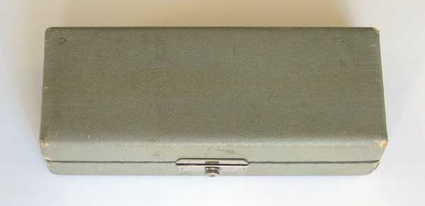 VINTAGE 1960 Schoeps M221 Original Case for M221A, M221B, M221F, and CMT30F Mics