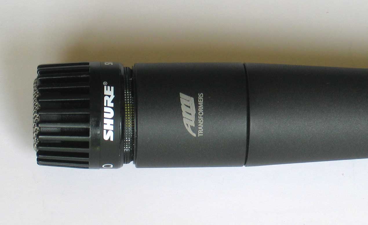 NEW Shure SM57 - Dynamic Mic Upgraded w/ AMI T58 Boutique Transformer