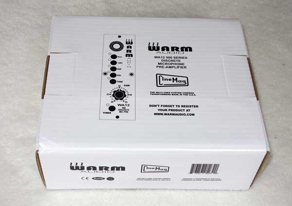 New WARM AUDIO WA12 500-Series Mic Preamp w/Custom Cinemag Transformer [API 312-Style Circuit]