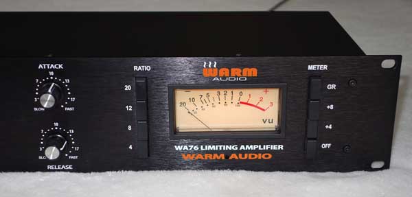WARM AUDIO WA76 COMPRESSOR / LIMITER [Classic 1176 Revision D]  w/Original Reichenbach/CineMag Transformer Design