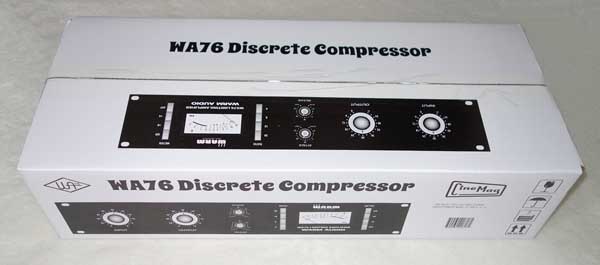 WARM AUDIO WA76 COMPRESSOR / LIMITER [Classic 1176 Revision D]  w/Original Reichenbach/CineMag Transformer Design