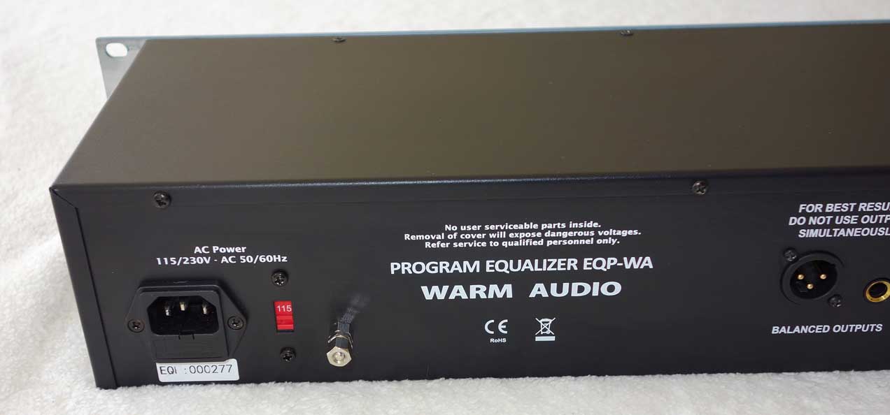 Warm Audio EQP-WA Tube EQ Pultec-Style Tube Equalizer
