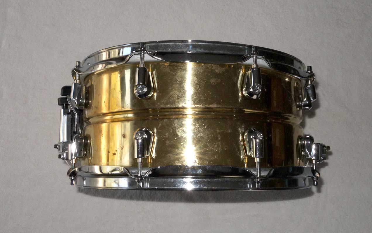 Discontinued YAMAHA Nouveau Brass 13" Snade Drum, Made in Japan