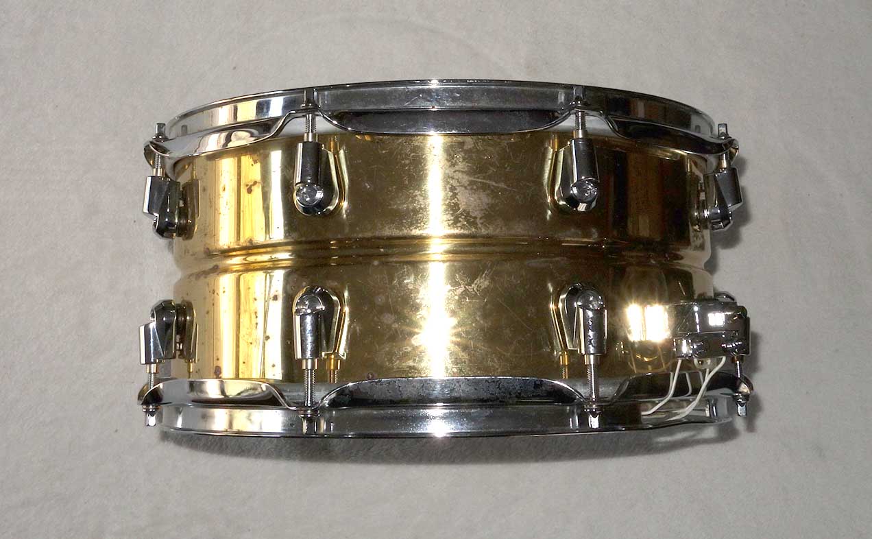 Discontinued YAMAHA Nouveau Brass 13" Snade Drum, Made in Japan