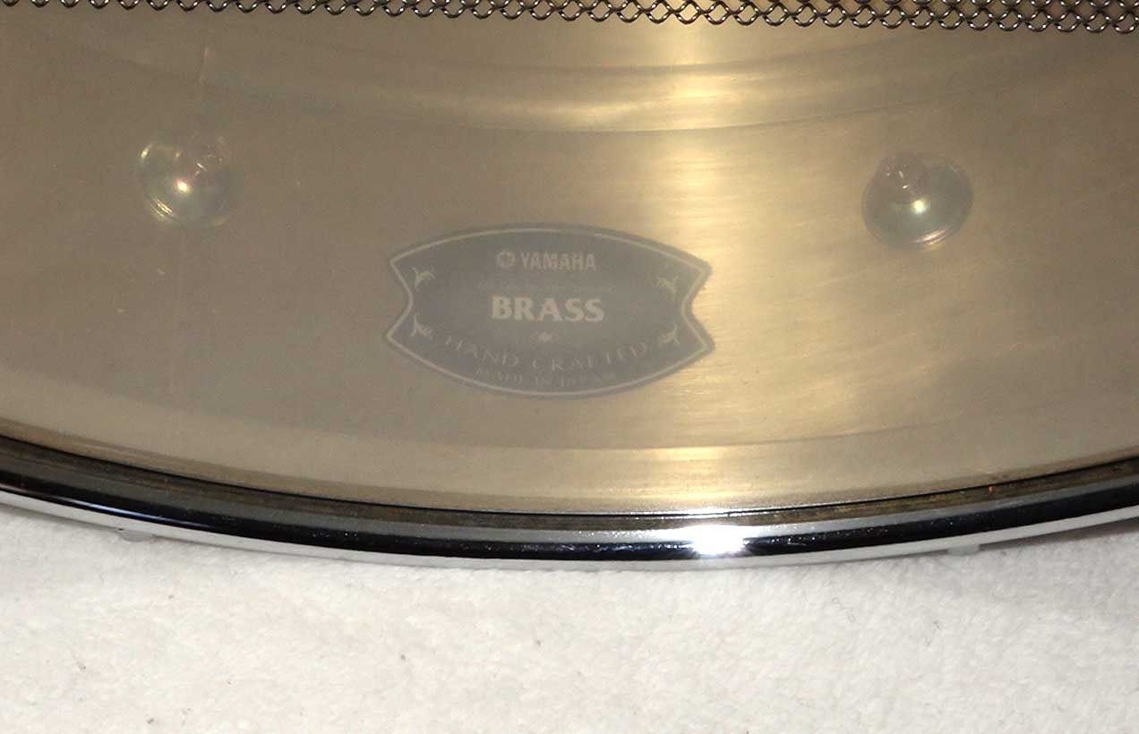 Discontinued YAMAHA Nouveau Brass 13" Snade Drum, Made in Japan