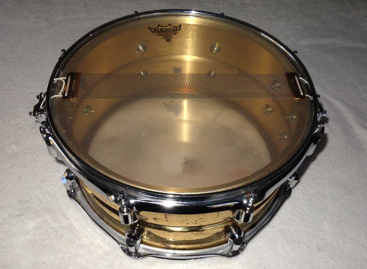 Discontinued YAMAHA Nouveau Brass 13" Snade Drum, Made in Japan