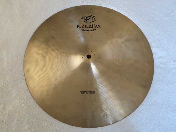 Zildjian K Constantinople 16" Crash Cymbal, w/Date Code JI = 2009