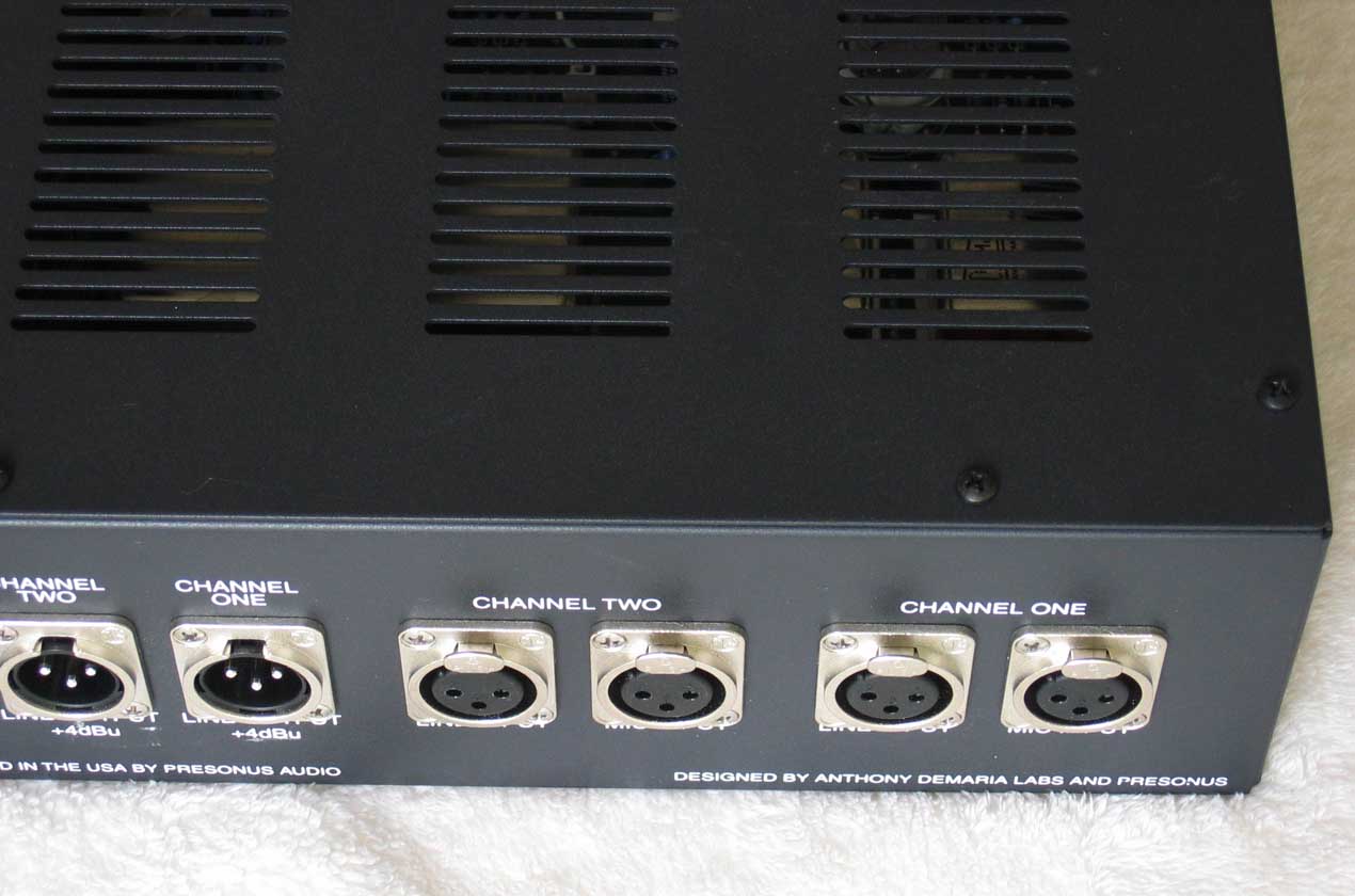 Presonus ADL 600 2-Channel Tube Preamp with RT French Military 12AT7 Output Tubes [Anthony DeMaria Designs]