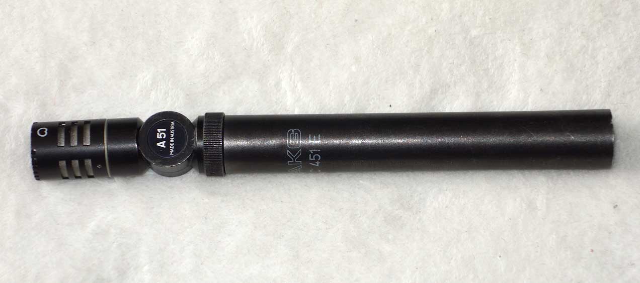 Vintage AKG A51 Swivel Elbow for AKG C451 452 mics {Black}
