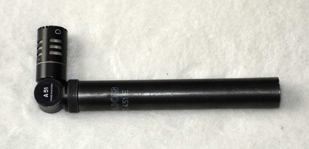 Vintage AKG A51 Swivel Elbow for AKG C451 452 mics {Black}