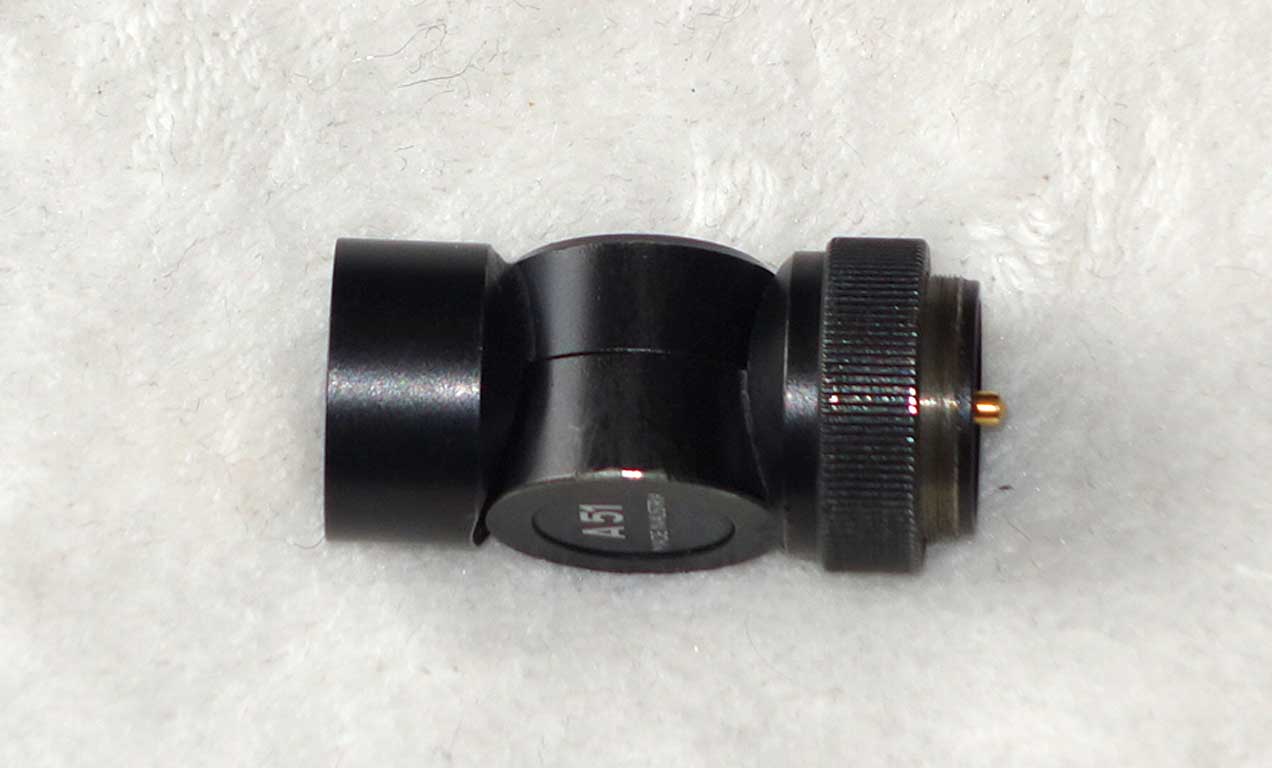 Vintage AKG A51 Swivel Elbow for AKG C451 452 mics {Black}