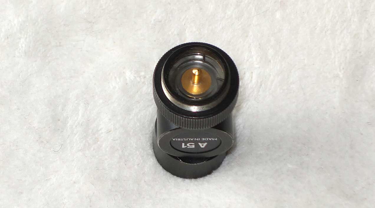 Vintage AKG A51 Swivel Elbow for AKG C451 452 mics {Black}