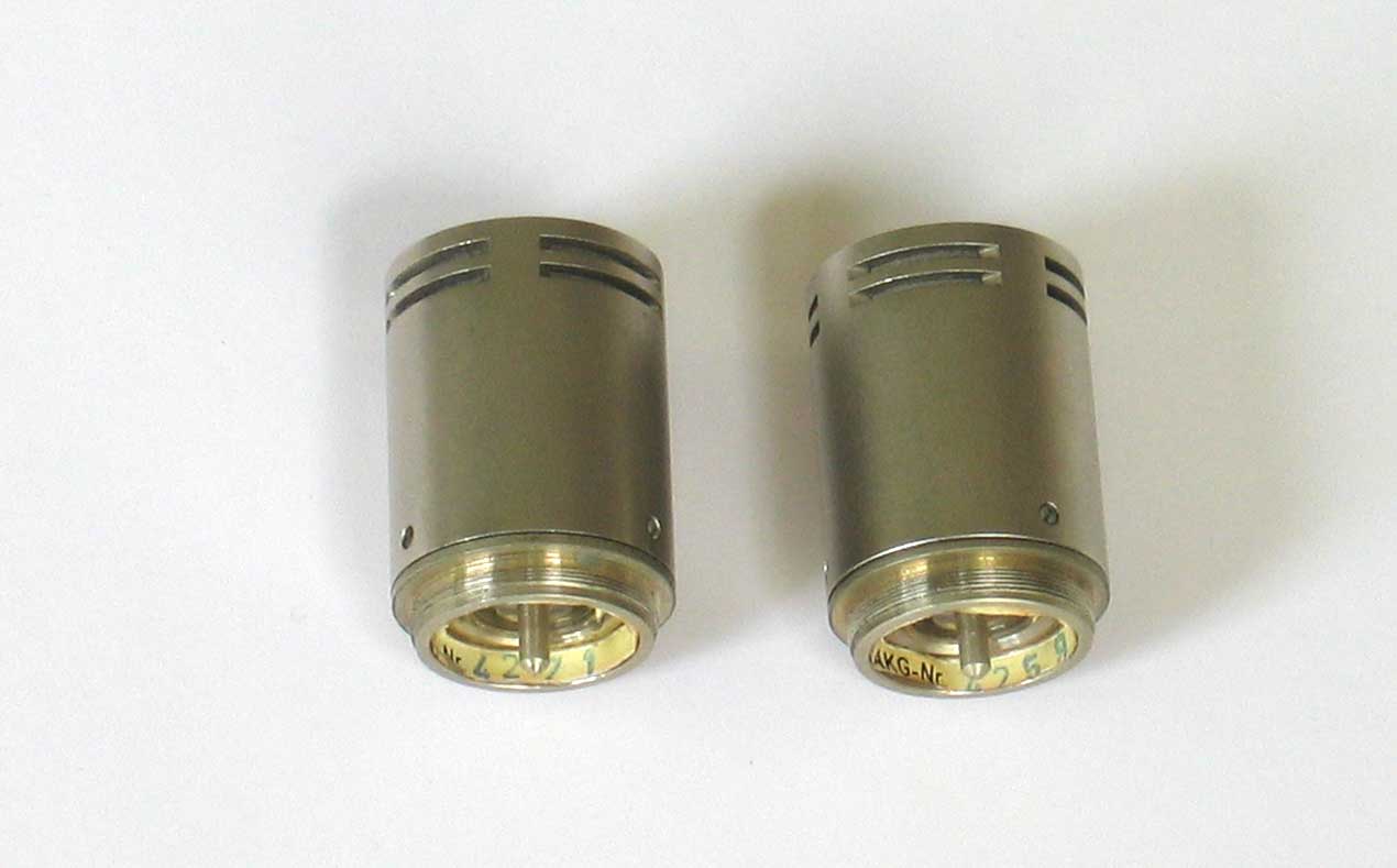 AKG C451 Condenser Mic Pair w/CK2 Capsules