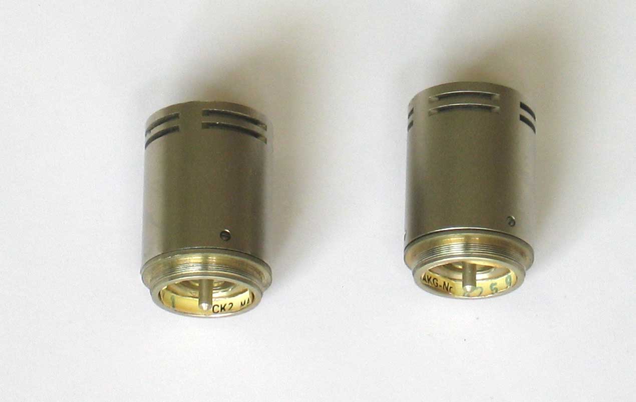 AKG C451 Condenser Mic Pair w/CK2 Capsules