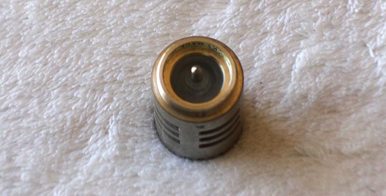 VINTAGE AKG C451 EB Condenser Mic w/AKG CK1 Cardioid Capsule [Nickel]