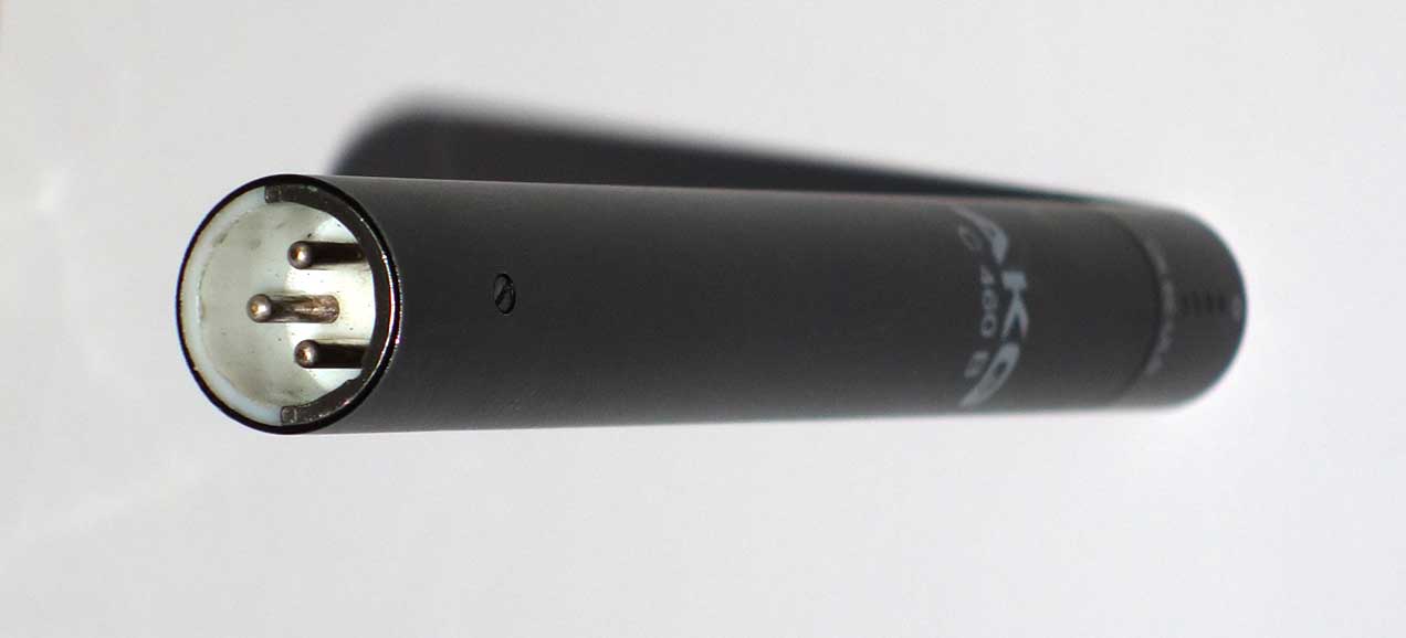 Vintage AKG C460 Mic w/CK62 Omni Capsule w/Case, C462B