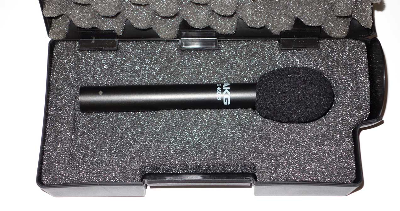 Vintage AKG C460 Mic w/CK62 Omni Capsule w/Case, C462B