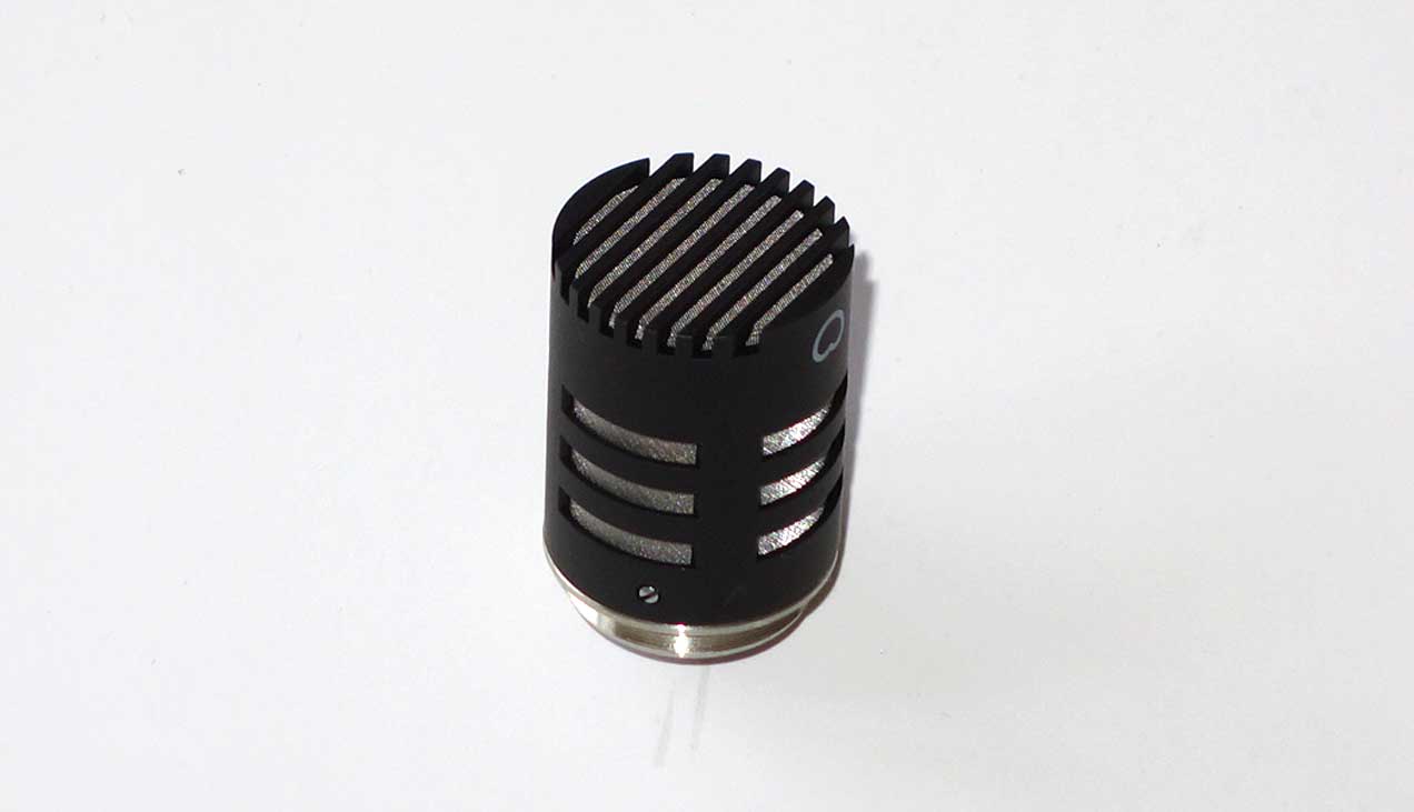 NOS AKG CK1 New Cardioid Capsule - for AKG CMS Series C451E + C452B Condenser MIcs, w/Capsule Case, Frequency Plot