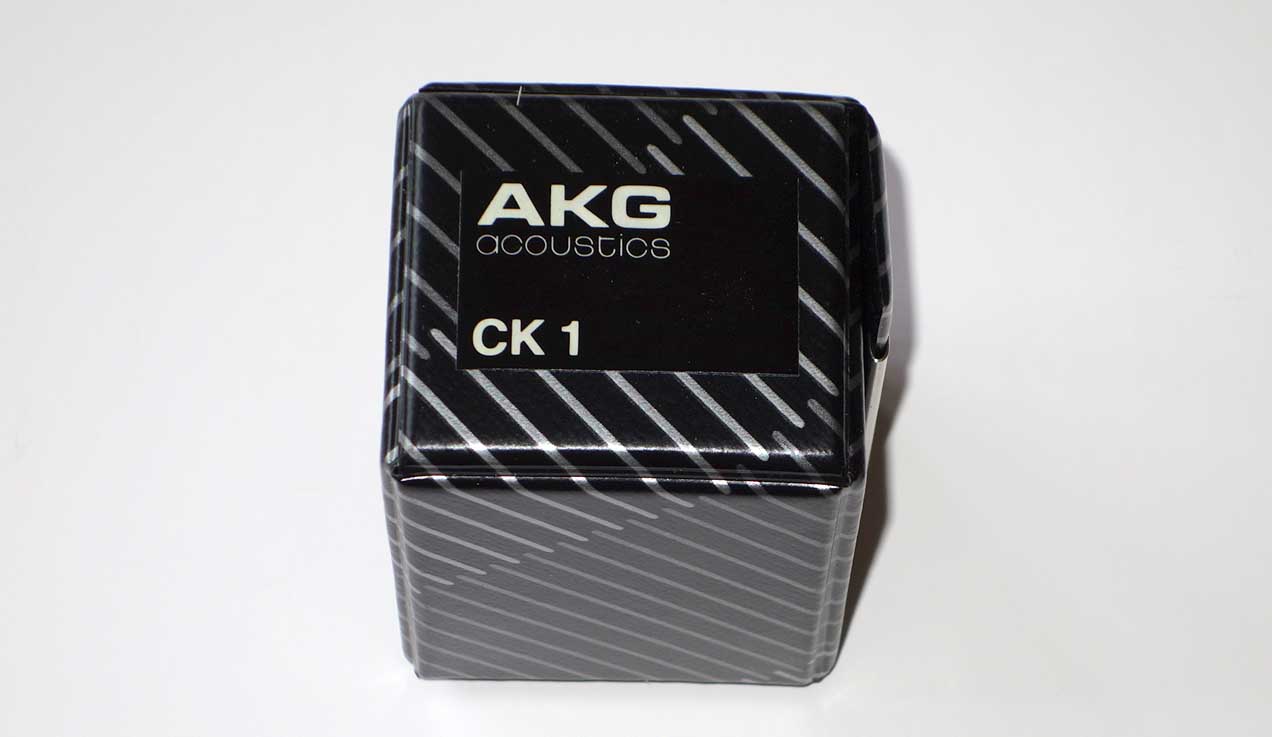 NOS AKG CK1 New Cardioid Capsule - for AKG CMS Series C451E + C452B Condenser MIcs, w/Capsule Case, Frequency Plot