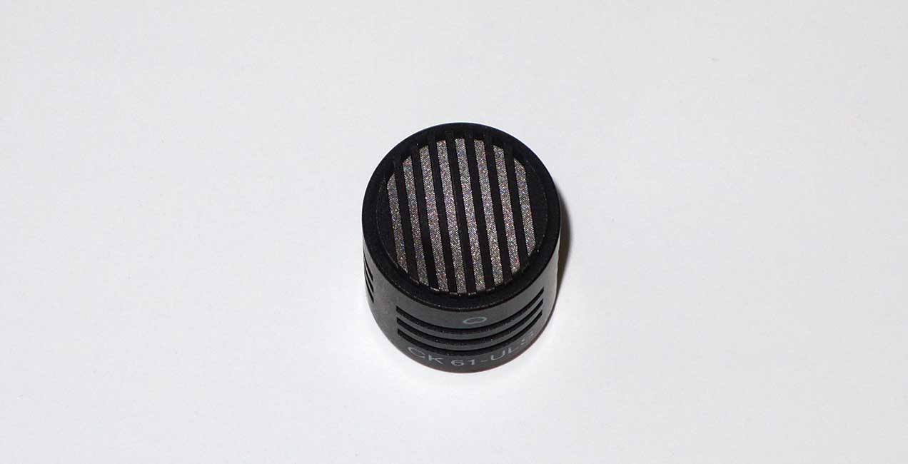 1993 AKG CK61 Cardioid Mic Capsule for AKG C460B + C480B Condenser MIcs, w/Case, Frequency Chart