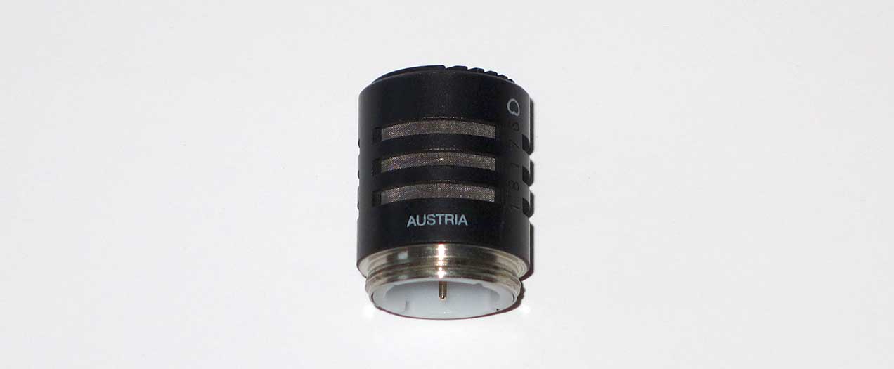 1993 AKG CK61 Cardioid Mic Capsule for AKG C460B + C480B Condenser MIcs, w/Case, Frequency Chart