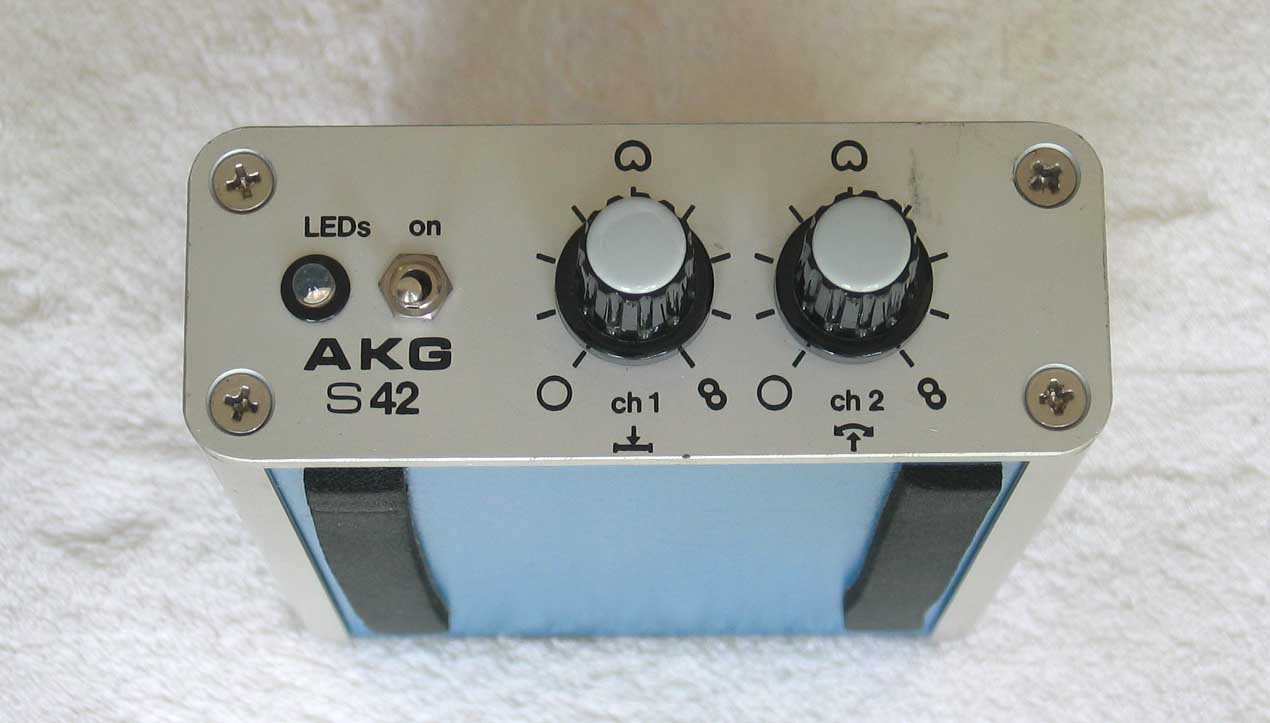 NEAR-MINT AKG C34 Stereo Multi-Pattern Condenser Microphone