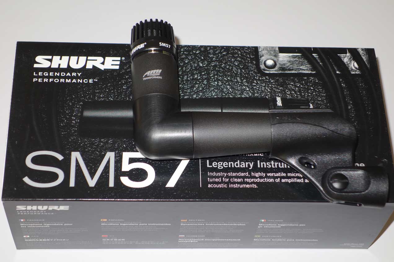NEW Shure SM57 - Dynamic Mic Upgraded w/ AMI T58 Boutique Transformer and the Granelli Audio Labs G5790 Elbow