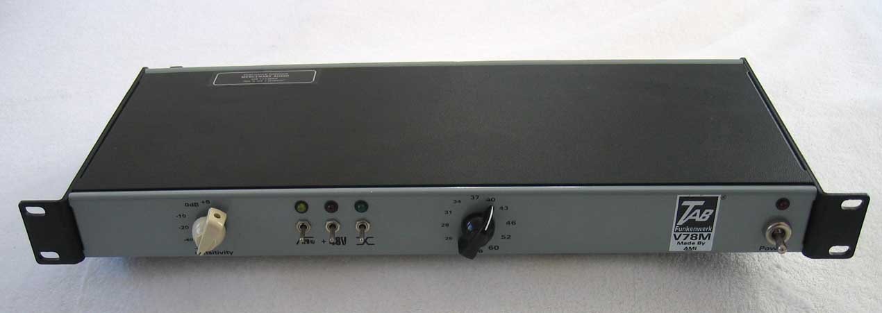 TAB-Funkenwerk V78M Tube Preamp by Oliver Archut