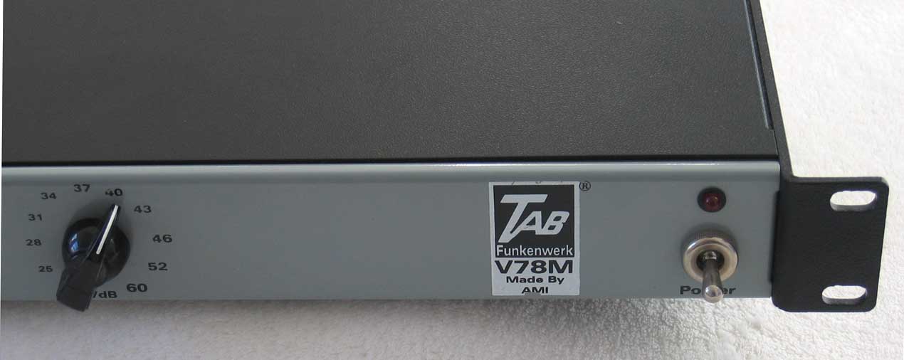TAB-Funkenwerk V78M Tube Preamp by Oliver Archut