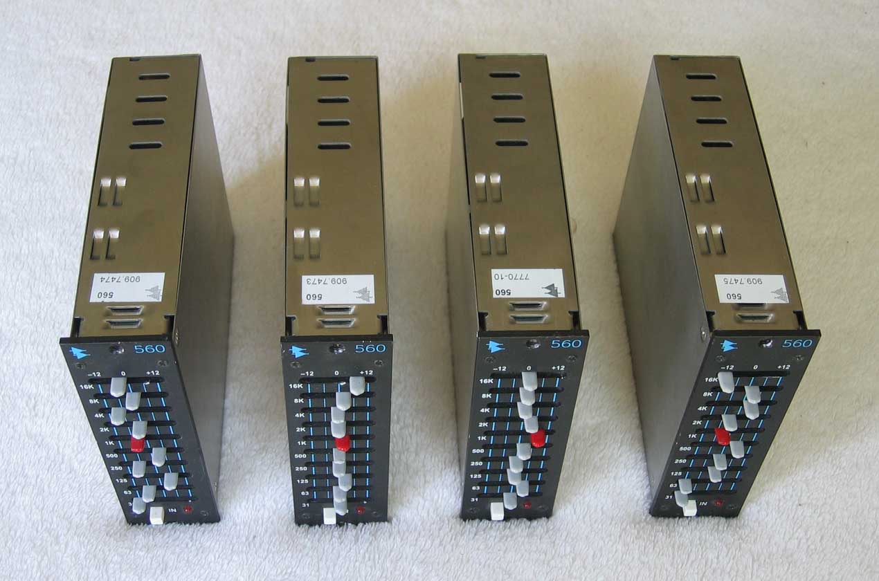 NEAR-MINT API 560 Graphic EQ Module for 500 Series Racks and API 1608 Console