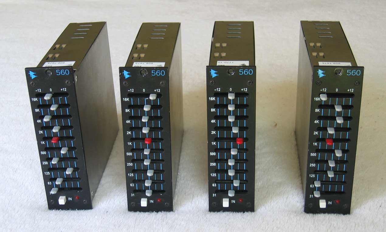 NEAR-MINT API 560 Graphic EQ Module for 500 Series Racks and API 1608 Console
