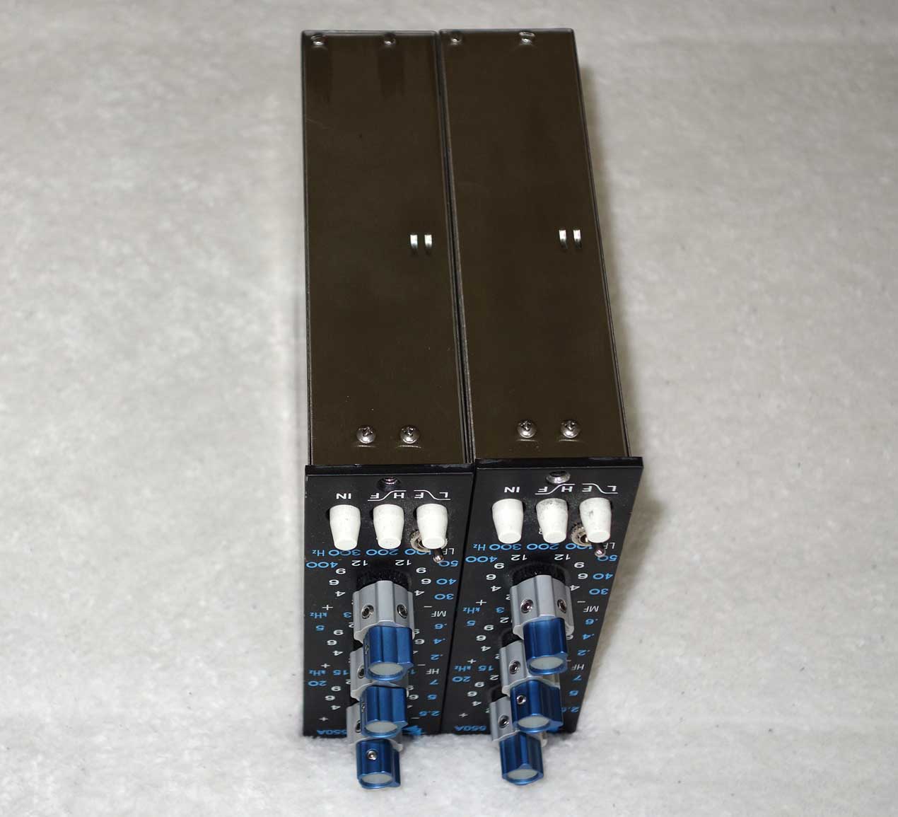 API 550A Reissue EQ Module for 500 Series Racks and API 1608 Console