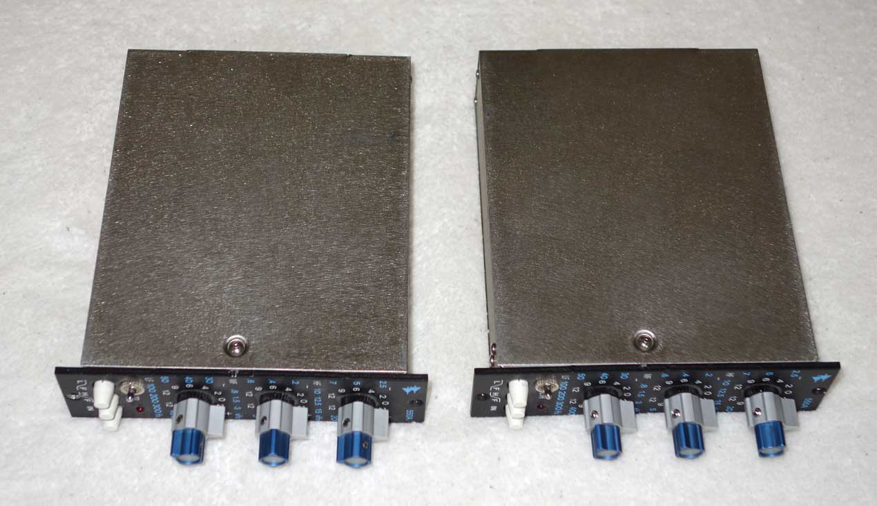 API 550A Reissue EQ Module for 500 Series Racks and API 1608 Console