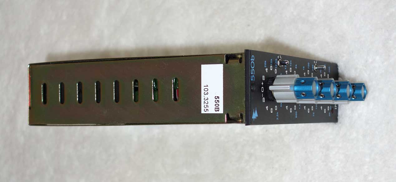 API 550B Reissue 4-Band EQ for 500-Series and 1608 Console