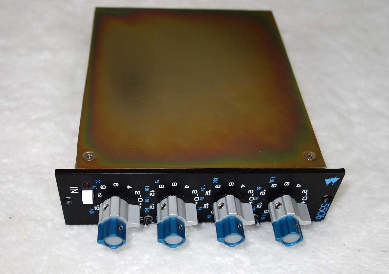 API 550B Reissue 4-Band EQ for 500-Series and 1608 Console
