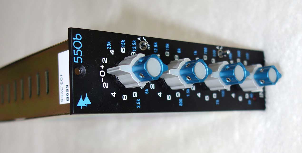 API 550B Reissue 4-Band EQ for 500-Series and 1608 Console