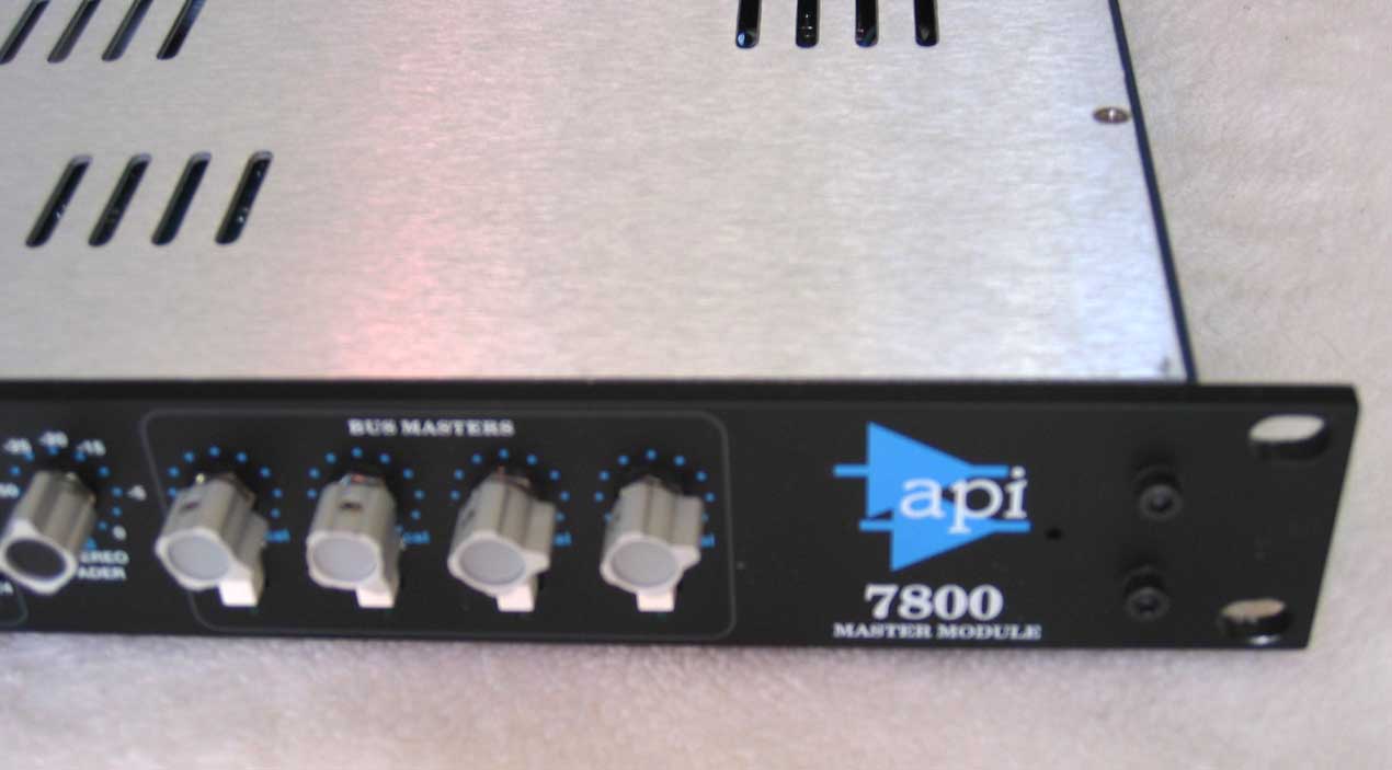EXCELLENT-CONDITION API 7800 Master Section Modules for 7600 / 8200 Channel Strips and Racks