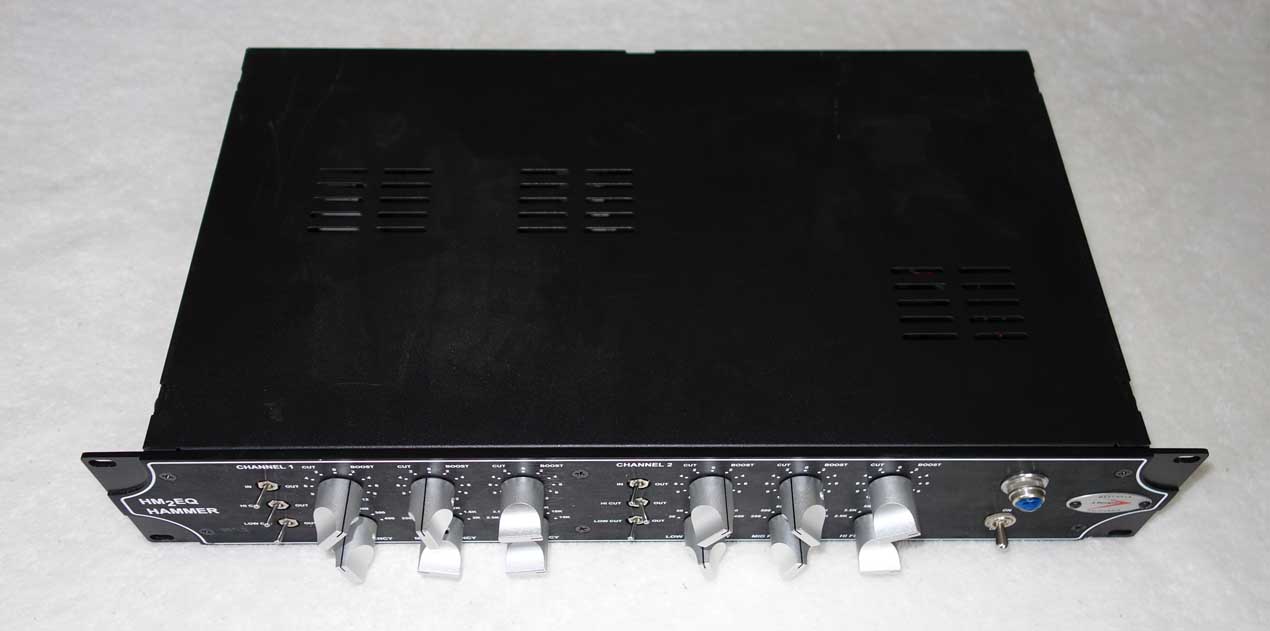 A Designs HM2EQ Hammer Dual-Channel Tube EQ w/12AT7 Tubes