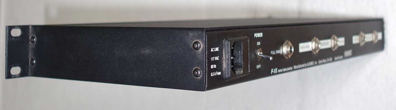 ALEMBIC F-1X Tube Preamp for Bass or Guitar w/ 12AX7 Tube, Dual Showman Circuit