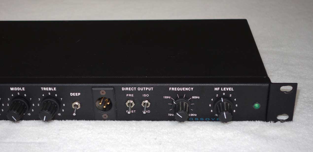 ALEMBIC F-1X Tube Preamp for Bass or Guitar w/ 12AX7 Tube, Dual Showman Circuit
