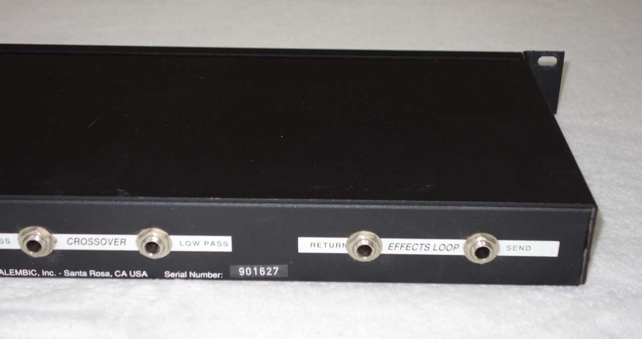 ALEMBIC F-1X Tube Preamp for Bass or Guitar w/ 12AX7 Tube, Dual Showman Circuit