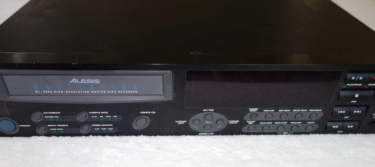 Alesis Masterlink ML-9600 2-Track Hard Drive Recorder