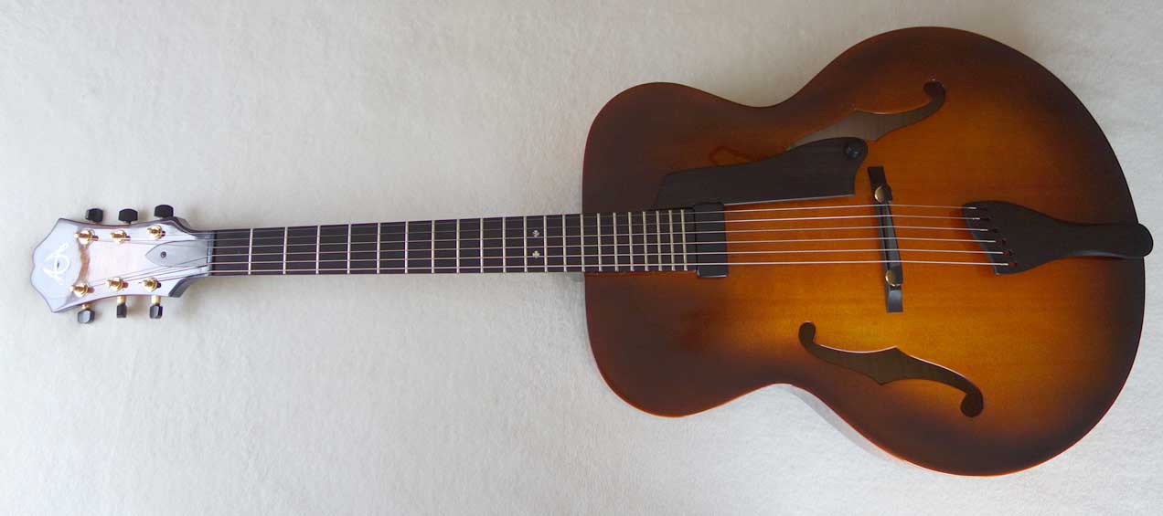 2008 Dale Unger--American Archtop "American Collector" Series, 17" Upgraded Tonewoods, Violin Finish