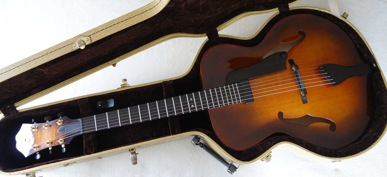 2008 Dale Unger--American Archtop "American Collector" Series, 17" Upgraded Tonewoods, Violin Finish