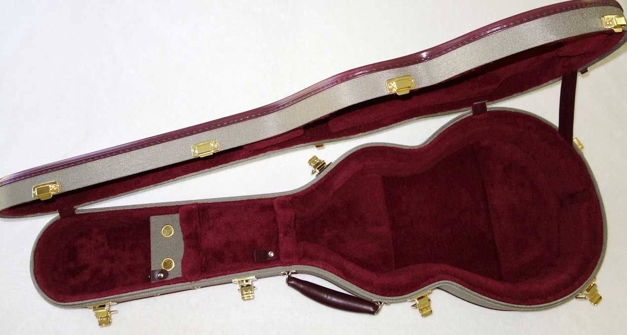 Custom Ameritage Parlor Guitar Case w/Humidity Controll, Hydrometer
