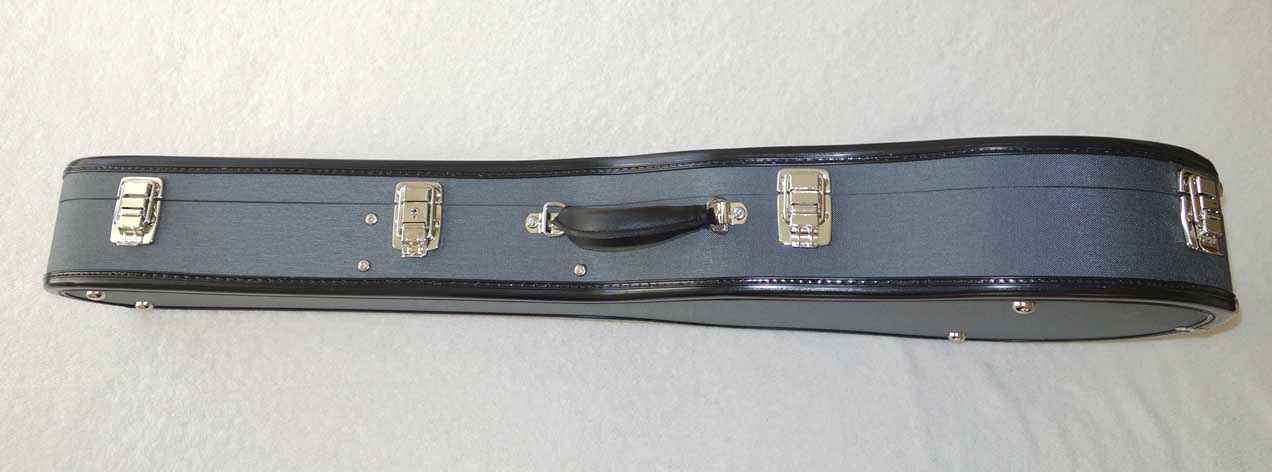 Ameritage AME-S-40 Les Paul Case, Silver Series, Professional 6-Ply Hardshell Arched Case