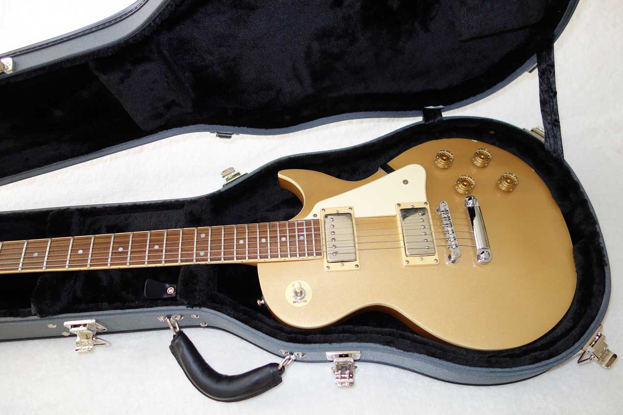 Ameritage AME-S-40 Les Paul Case, Silver Series, Professional 6-Ply Hardshell Arched Case