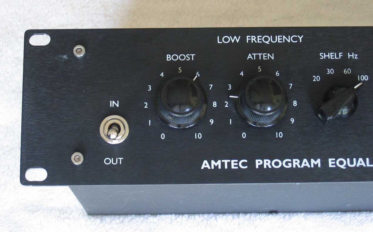 AMTEC PEQ-10 Pultec-Type Tube Equalizer PEQ-1a Tube EQ